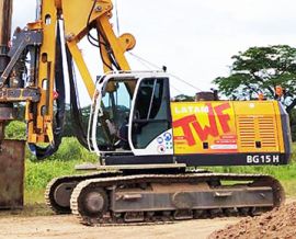 Used BAUER BG 15 H Rotary Drilling Rig - Year 2013-2