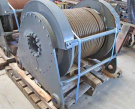 Gebraucht LIEBHERR Free Fall Winch 20 to right side - 2008